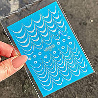 Слайдер для манікюру UASlider Френч 629 (Білий)