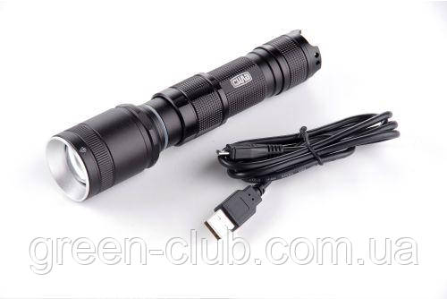 Ліхтар ручний Джоуль (акумулятор Li-ion 18650 3,7V 2200 mAh) СИЛА 900503, фото 1