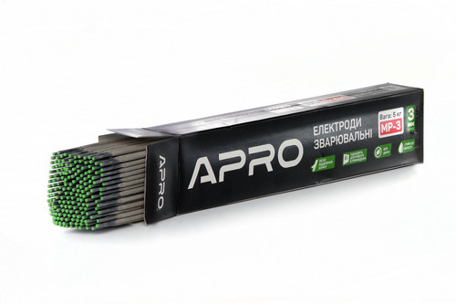 Электроды сварочные МР-3 5кг 3мм APRO 699933, фото 1