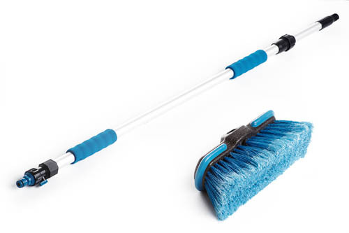 Щітка для миття автомобілів телескопічна з клапаном 98-168 см 12 Atelie 951740, фото 1