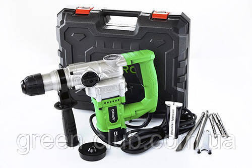 Перфоратор бочковий APRO 5,5Дж, 1500 В, SDS+, 1500H, кейс 896255, фото 1