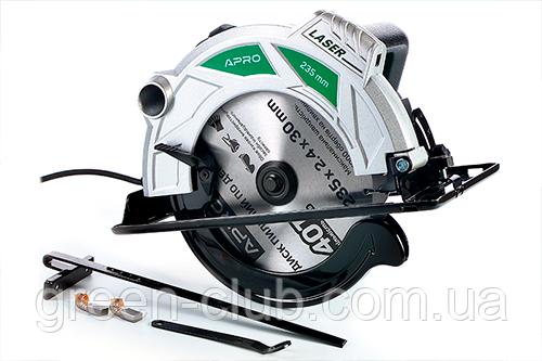 Циркулярна пила APRO С235 899213, фото 1