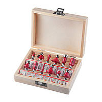 Набір фрез для дерева 12 од INTERTOOL HT-0071