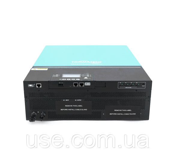 Інвертор гібридний 3600 W, 3,6 кВт, 24 V, Вольт, 1 MPPT контролер, чиста синусоїда, для сонячної станції