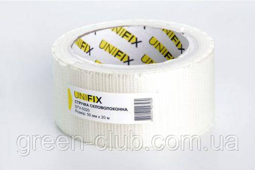 Стрічка клейка скловолоконна 50 мм*20 м UNIFIX STV-5020