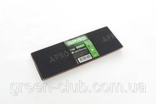 Сітка абразивна APRO P180 105*280мм електрокорунд (10 шт.) 828082, фото 1