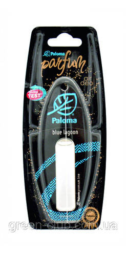 Ароматизатор Paloma Parfum Premium Line 5ml, BLUE LAGOON (підвіска з рідиною) 74021, фото 1