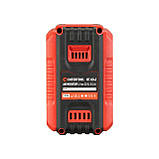 Акумулятор 20 В, літій-іон, 8.0 Ач, індикатор рівня заряду INTERTOOL WT-0343, фото 10