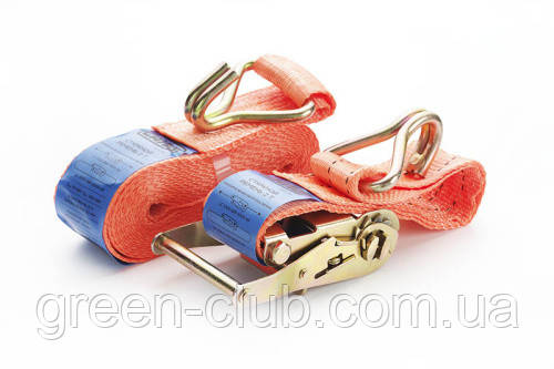 Ремінь стяжний 2Т 8 м х 50 мм СИЛА 285019, фото 1