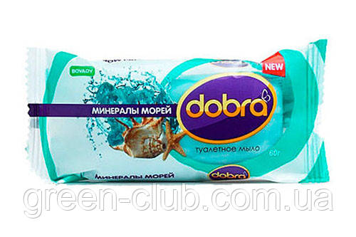 Мило туалетне тверде косметичне ТМ Dobra Мінерали морів 60 г 078191