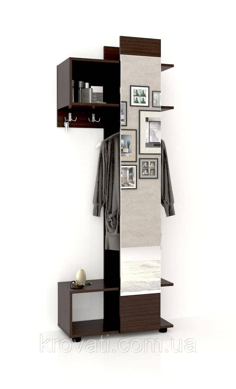 Вішалка "Аякс" 700x325x1880 h Майстер Форм. Венге (правостороння)
