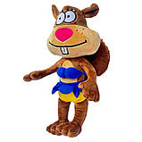 Іграшка м`яка білка Сенді Чікс Губка Боб Україна 34*16*7см (00694-1), фото 2