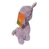 Іграшка м`яка Лама Леля бірюза плюш Україна 26см (00278-05), фото 3