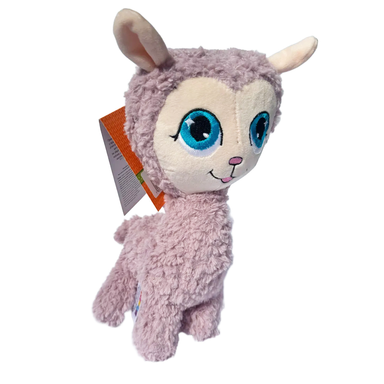 Іграшка м`яка Лама Леля бірюза плюш Україна 26см (00278-05), фото 1