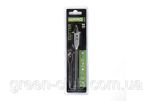 Свердло пір'яне Ø14 мм, довжина 150 мм Cutter APRO 830274, фото 1