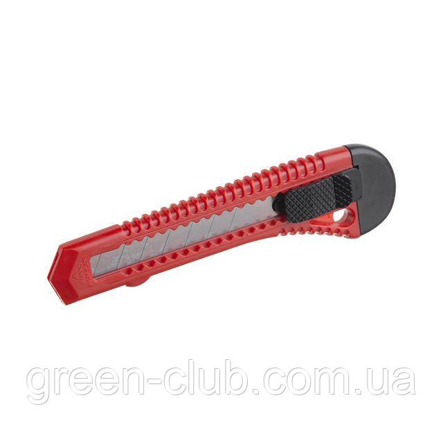 Ніж прорізний із відломним лезом 18 мм INTERTOOL HT-0500, фото 1