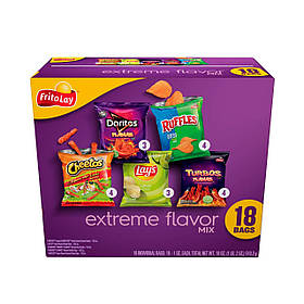 Снеки Frito Lay Extreme Flavor Mix 18s 510g