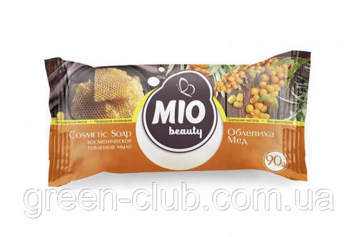 Мило туалетне тверде косметичне Mio Beauty Обліпиха Мед (90г) 055407