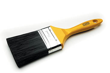 Пензель флейцовий чорний штучний ворс 3" СИЛА 450806, фото 1