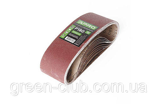 Стрічка шліфувальна нескінченна APRO P180 75×533 мм (10 шт.) 828057, фото 1