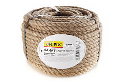 Канат (джут 100%) 14 мм 50 м UNIFIX 699567