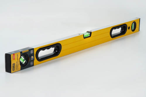 Уровень 3 капсулы, 2 рукоятки 60см (с поворотной капсулой) СИЛА 510132, фото 1