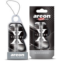 Ароматизатор підвіска з гелем X-Version Чорний Кристал (Black Crystal) 8,5 мл Areon 085271