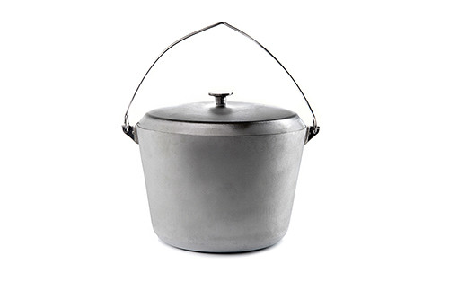 Котел алюмінієвий із кришкою і дужкою 300 мм 12 л СІЛА 960474, фото 1
