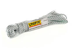 Мотузка поліамідна плетена (капронова) 5 мм 20 м UNIFIX 699604