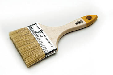 Пензель флейцовий мікс стандарт 4" СИЛА 450307, фото 1