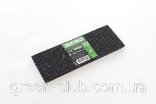 Сітка абразивна APRO P120 105*280 мм електрокорунд (10 шт.) 828080, фото 1