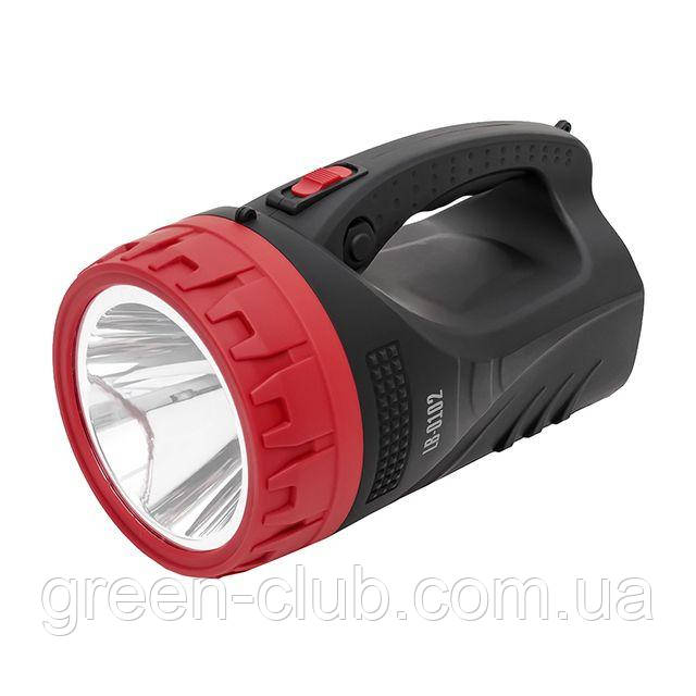Ліхтар акумуляторний 1 LED 5 W + 25 LED INTERTOOL LB-0102, фото 1
