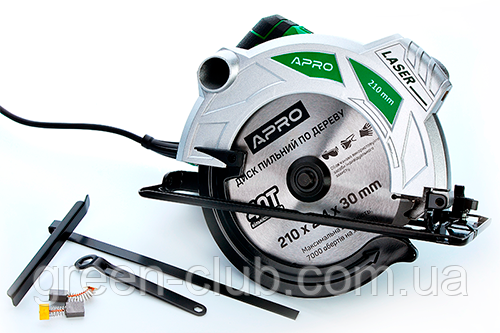Циркулярна пила APRO С210 899212, фото 1