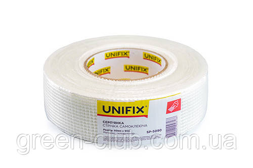 Стрічка скловолоконна серп'янка 50 мм*90 м UNIFIX SP-5090