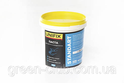 Паста для очищення рук Standart 0,5 кг (ведерко) UNIFIX 951225