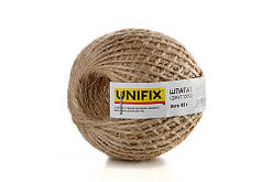 Шпагат (джут 100%) клубок 85 г UNIFIX 699649
