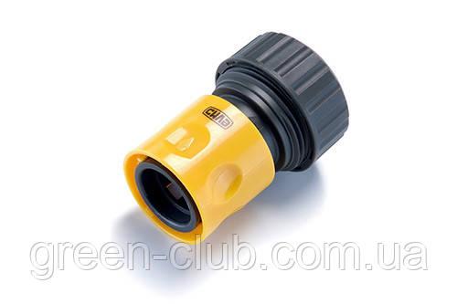 Конектор швидкознімний з аквастопом 1/2 для шланга 3/4 СИЛА 551164, фото 1