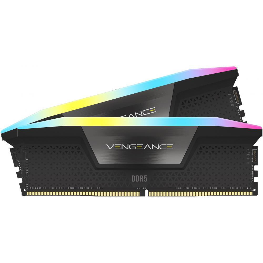 Оперативна пам'ять DDR5 2x16GB 6400MHz Corsair Vengeance RGB (CMH32GX5M2B6400C32)