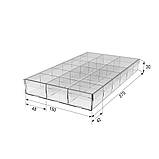 Коробка акрилова EKOSTAR 270х150х30 з кришкою, фото 3