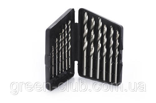 Набір свердел для металу Р6М5 пласт бокс 1,5-6,5 мм 13 шт APRO 810205, фото 1