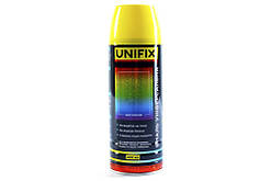 Емаль універсальна акрилова RAL1018 жовтий глянсовий цинковий 400 мл UNIFIX 951037