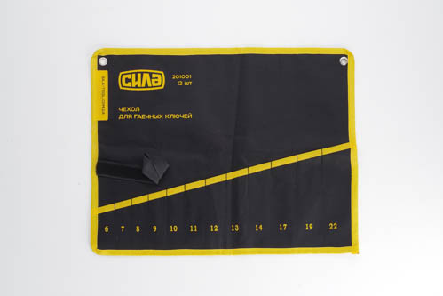 Чехол для гаечных ключей 6-14, 17, 19, 22мм (12шт) СИЛА 201001, фото 1