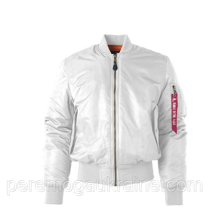 Куртка-бомбер MA-1 Pilot DFL Style White KT6000315 розмір XL