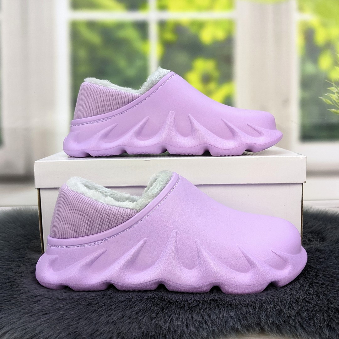 Калоші піна жіночі з м'яким задником бузкові Luck Line 4294, фото 1