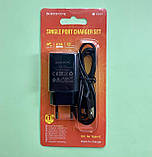 Блок живлення USB 5V 2.1A + кабель USB Type-C в комплекті. реальна сила струму, фото 3