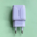 Блок живлення 5V 2.4A 12W, два гнізда, фото 4