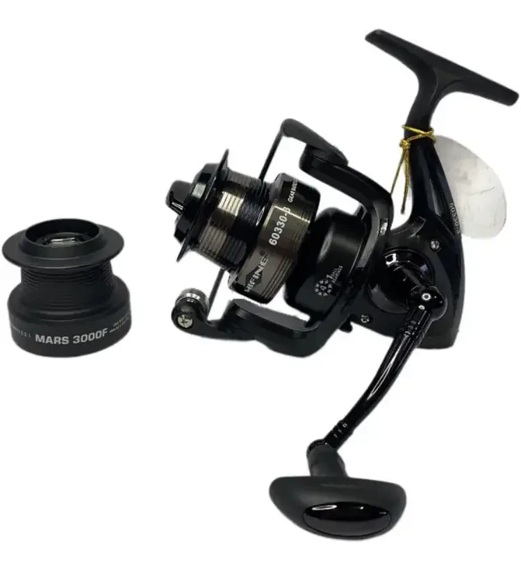 Фідерна Котушка Mifine Mars 3000F (4+1BB, 5.2:1) шпуля Long Cast, фідерна котушка з конусної шпулею