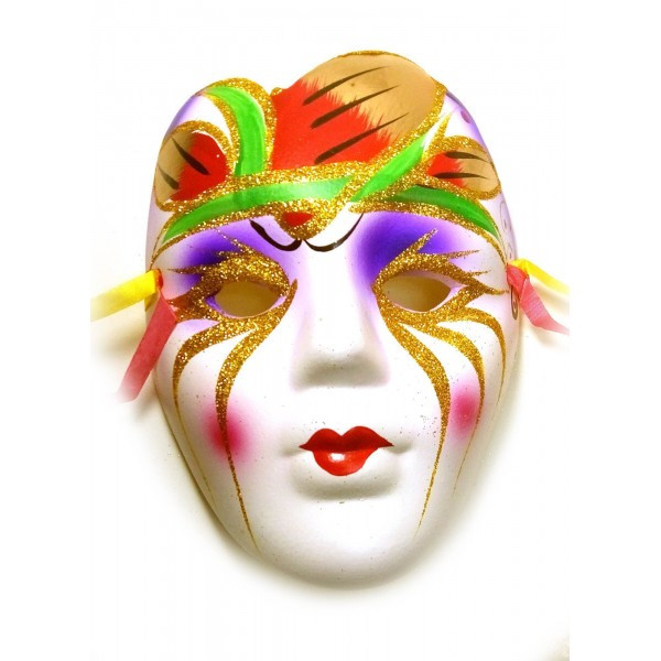 Декоративна маска з кераміки на стіну, фото 1