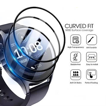Захисна плівка с рамкой для смарт годинника Xiaomi Watch 2 (1 шт.)