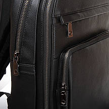 PODIUM Рюкзак Міська шкіра BRETTON 1650-9 black, фото 5